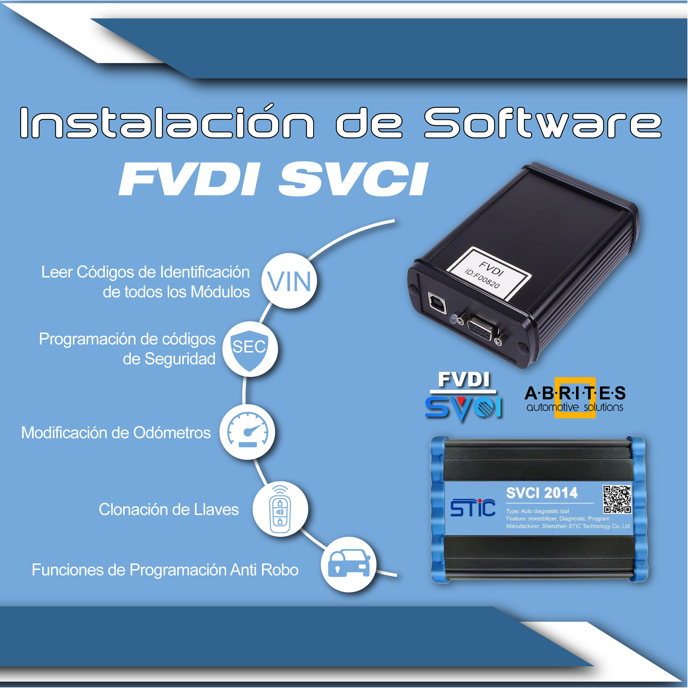 Instalación FVDI SVCI (Clásico/2014)
